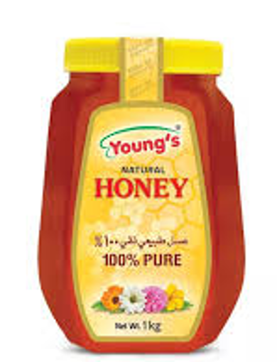 Picture of YOUNG'S BEE HIVES HONEY 1KG 
